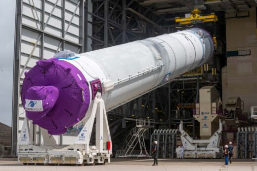 Inside The Launch Building The Ariane 6 Rocket In French Guiana